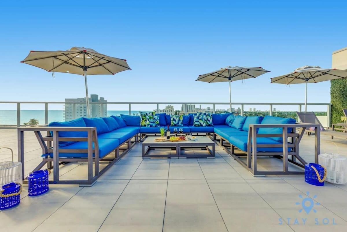 Tropical Oasis - Rooftop Pool- Near Beach - Gym 할리우드 외부 사진